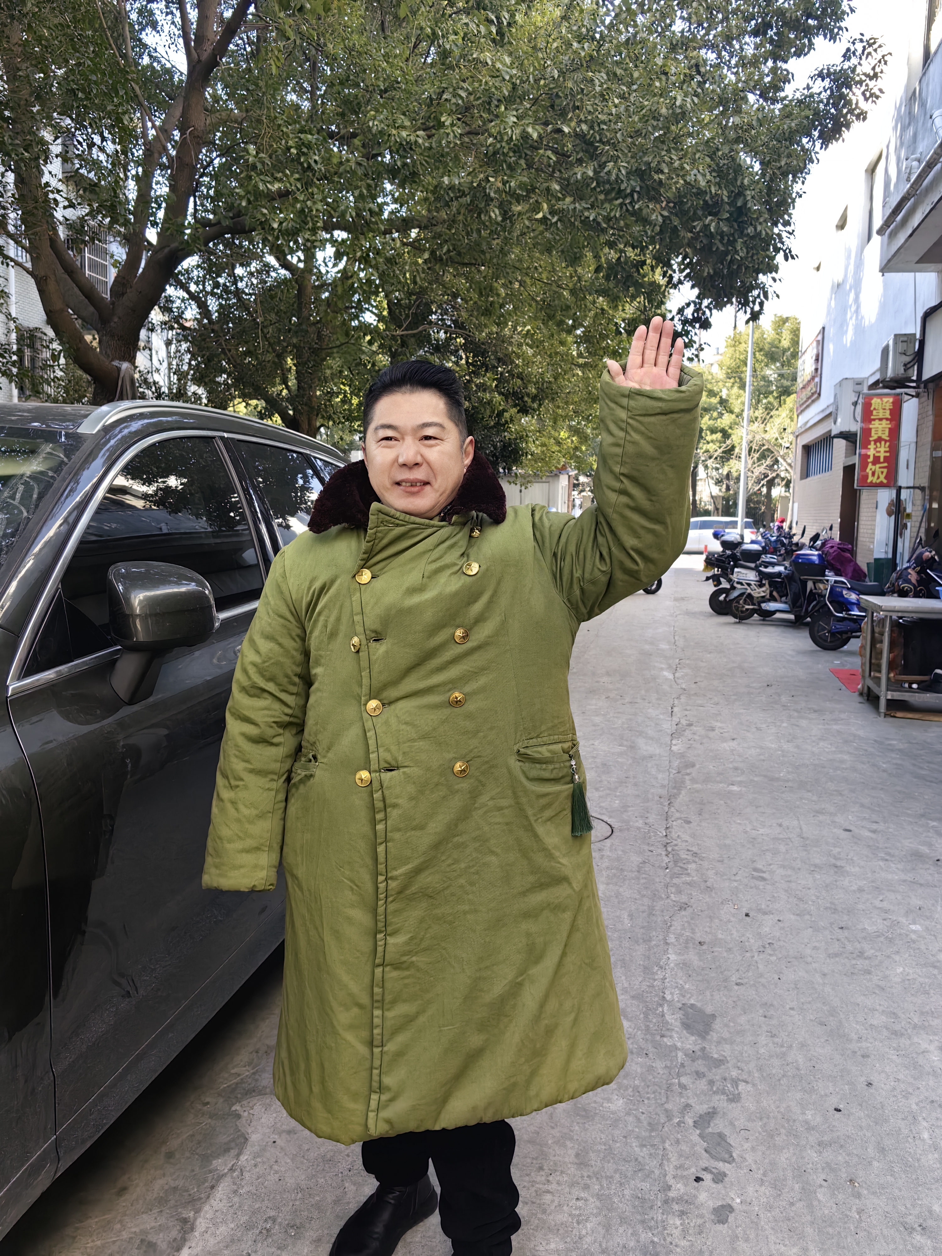 和父亲合照1